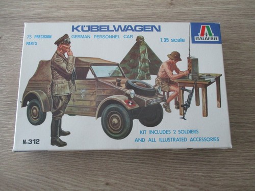 Boite maquette vide kubelwagen - boite,