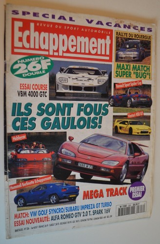 Revue echappement 326 - echappement, aout
