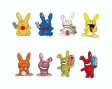 Série complète de 8 fèves