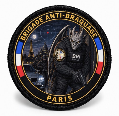 écusson brigade anti braquage - Écusson, anti-braquage
