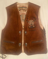 Gilet en cuir (daim) Redskins taille L