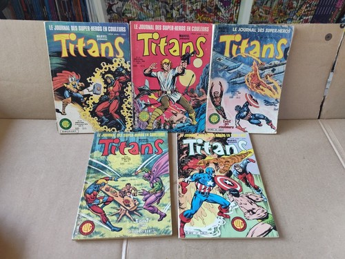 Titans lot numéros - titans, 5