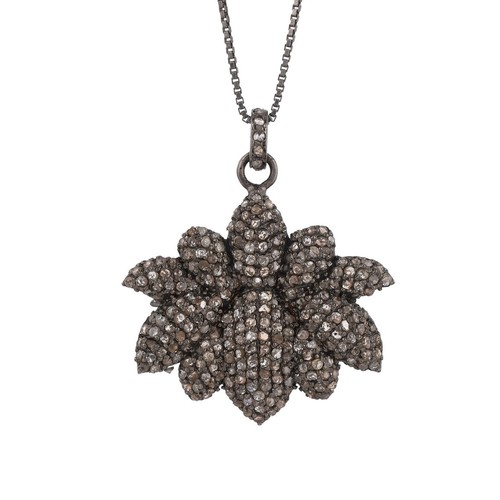 Pendentif ciselé diamant - ciselé,