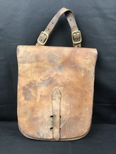 Sacoche en cuir de cartographe