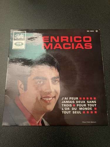 Vinyle tours enrico macias - tours,