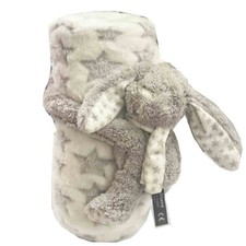 Doudou Lapin en peluche et