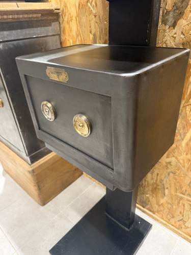Coffre fort vintage ancien - coffre,