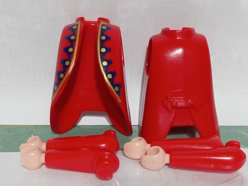 Playmobil veste rouge bras - x2,