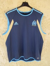 Débardeur maillot training OLYMPIQUE de MARSEILLE OM 2006 ADIDAS shirt XXL