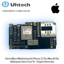 Carte Mère (Motherboard) iPhone 11 Pro Max 64 Go débloquée Sans Face ID