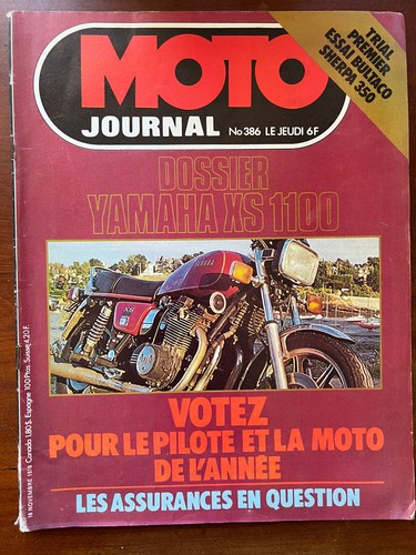 Moto journal 386 du - journal, n°386