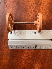 Essieu + Roues chariot Playmobil