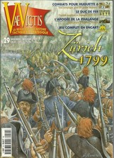 Magazine VAE VICTIS n°29 novembre-décembre 1999 - Jeu complet "Zürich 1799"