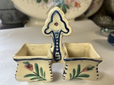 SALERON EN FAÏENCE DE QUIMPER