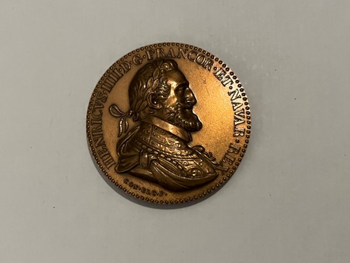 Médaille henri 1598 - médaille, roi