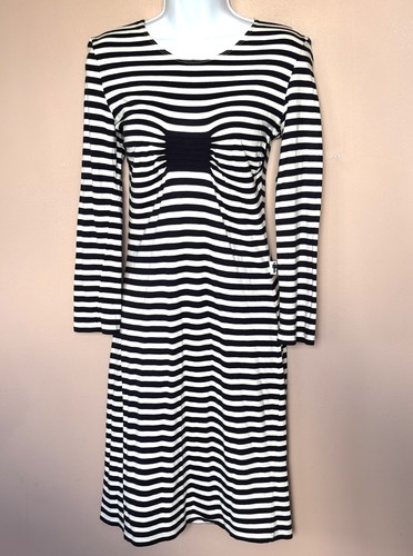 Robe marinère froncée