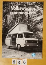 VW TRANSPORTER T3 COMBI CAMPING CAR JOKER Prospectus 6 pages 198? Fr