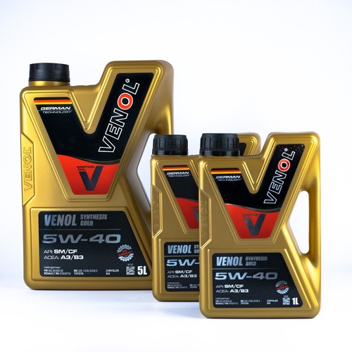 Huile moteur venol 5w40 - venol, a3/b3