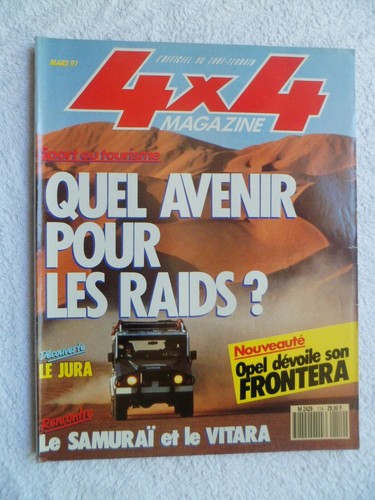 4x4 magazine 114 1991 - magazine, n°114