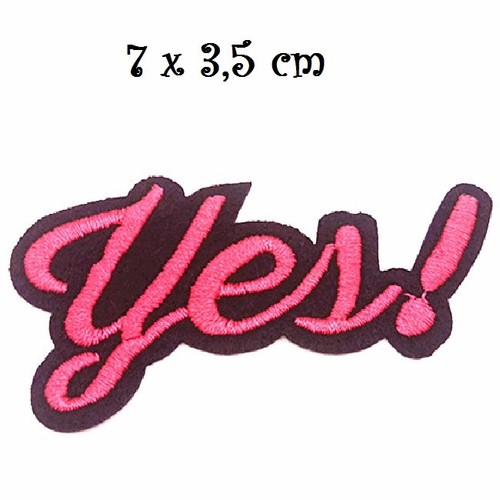 écusson patch lettres - patch,,