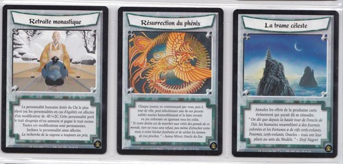 L5r lot cartes - de,