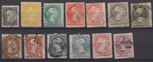 Timbres canada obliteres - canada,