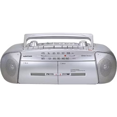 Ohm double radio cassette - ohm,