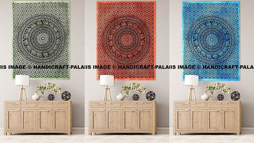 Tenture murale mandala - tenture,