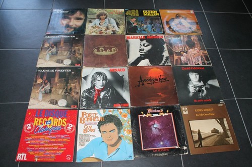 Gros lot disques - +, 8