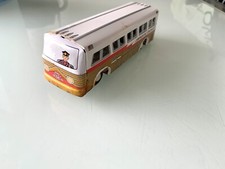 JOUET VINTAGE EN TÔLE BUS
