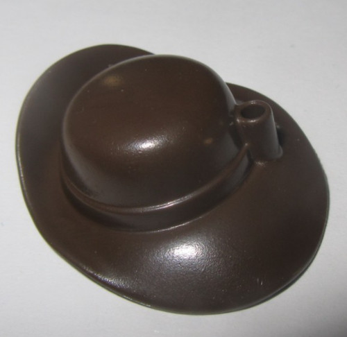 Playmobil chapeau marron - chapeau,