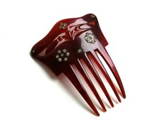Ancien grand peigne cheveux