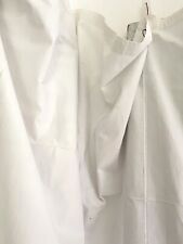 Vintage French WIDE heavy linen cotton CONVENT CURTAIN c1930