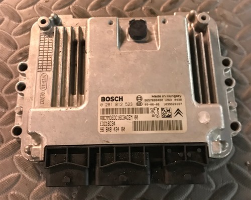 Calculateur moteur décodé