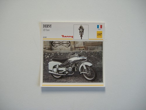 Fiche moto derny 125 taon - fiche,