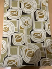 Ancien Rouleau Papier Peint Vintage Années 70 Space Âge Sous Blister