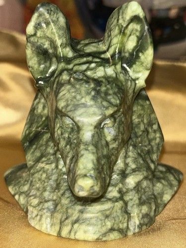 Egyptian anubis head sculpture - head,