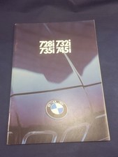 Brochure Catalogue BMW  728i 732i 735i 745i     01 / 1980   52 PAGES