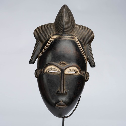 0296 masque baoule avec socle - 0296,