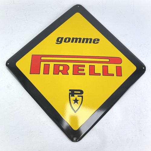 Pirelli panneau émaillé - panneau,