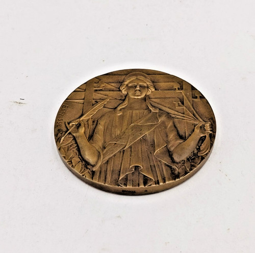Medaille ancienne bronze art - medaille,