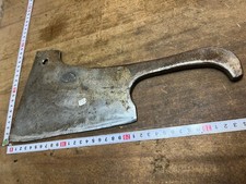 feuille boucher old tool / OUTIL ANCIEN, Couperet abattoir  Réf n° 12 C