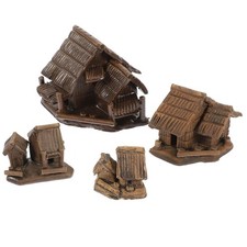  Pot à bonsaï Miniature, ornement de maison, petits chalets, décoration