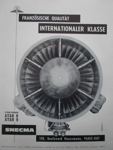 1962 pub snecma - pub,