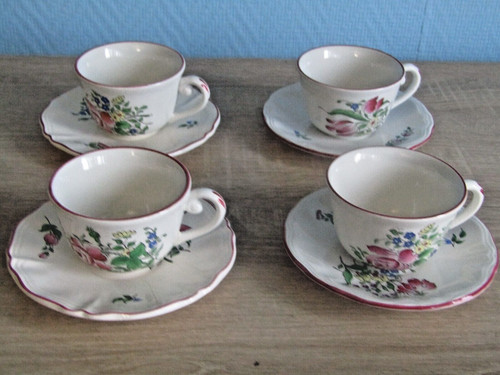 Tasses café en faïence - en,