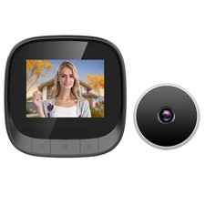 Judas Caméra sonnette Numérique avec Écran LCD Visual Door Viewer Camera