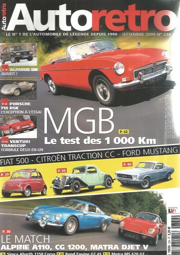 Auto retro 334 mgb - retro,