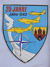 25 JAHRE JABO G.43  - ALLEMAGNE RFA  sticker ... à voir ...