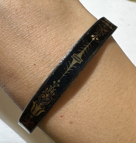 Bracelet bangle émaillé - bracelet,