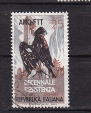 TIMBRE ITALIE/ TRIESTE 1954